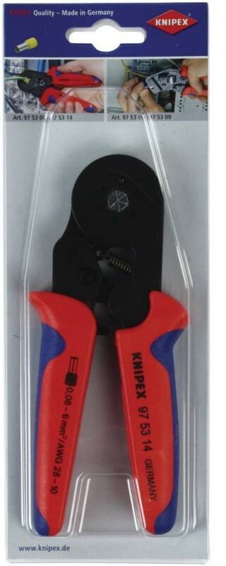 Knipex Kabel-Crimper 97 53 14 SB Chrom-Vanadium-Elektrostahl Schwarz