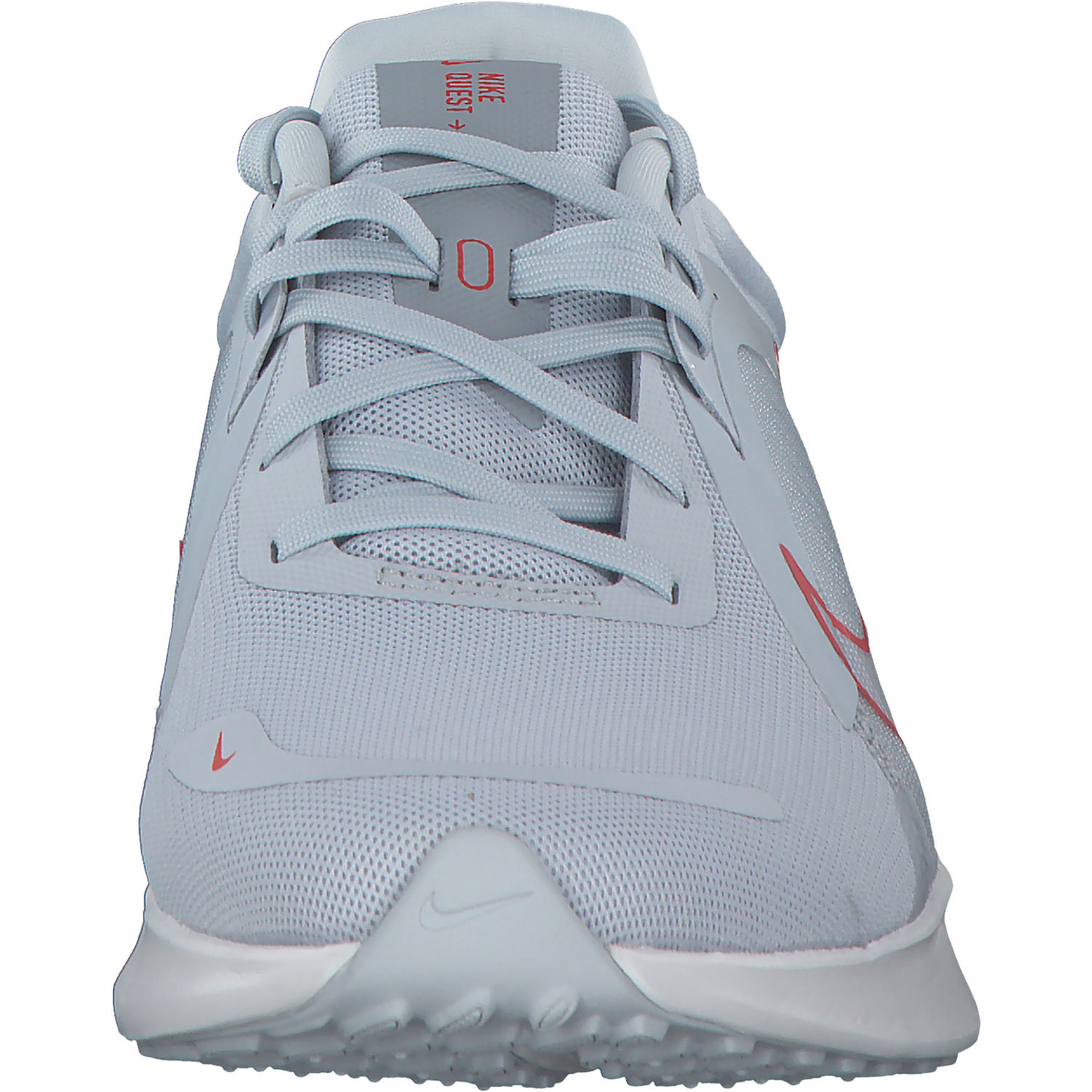 Nike Quest 5 DD9291, Schnürschuhe, Damen, pure platinum/lt crimson wolf