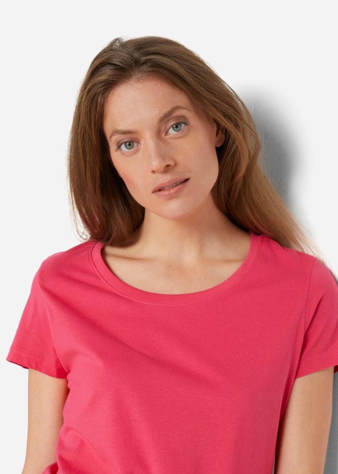 Rundhals-Shirt, Kurzarm (5er Pack)