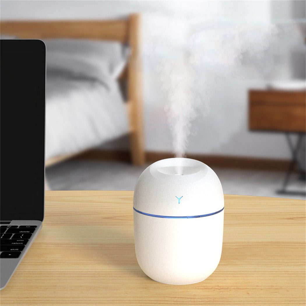 DAYUT Luftbefeuchter Weißer Mini-Luftbefeuchter, Aromadiffusor, Heim-USB-Aufladung