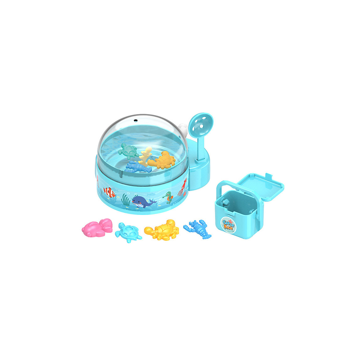 Mini Greifpuppe Gashapon Spielzeugmaschine Kapsel maschine Mini Dinosaurier fänger interaktives