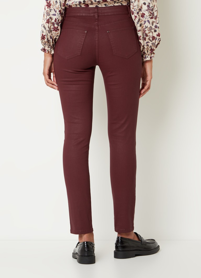 Calças Gerard Darel Elana de cintura alta e corte justo, com revestimento e elastano.