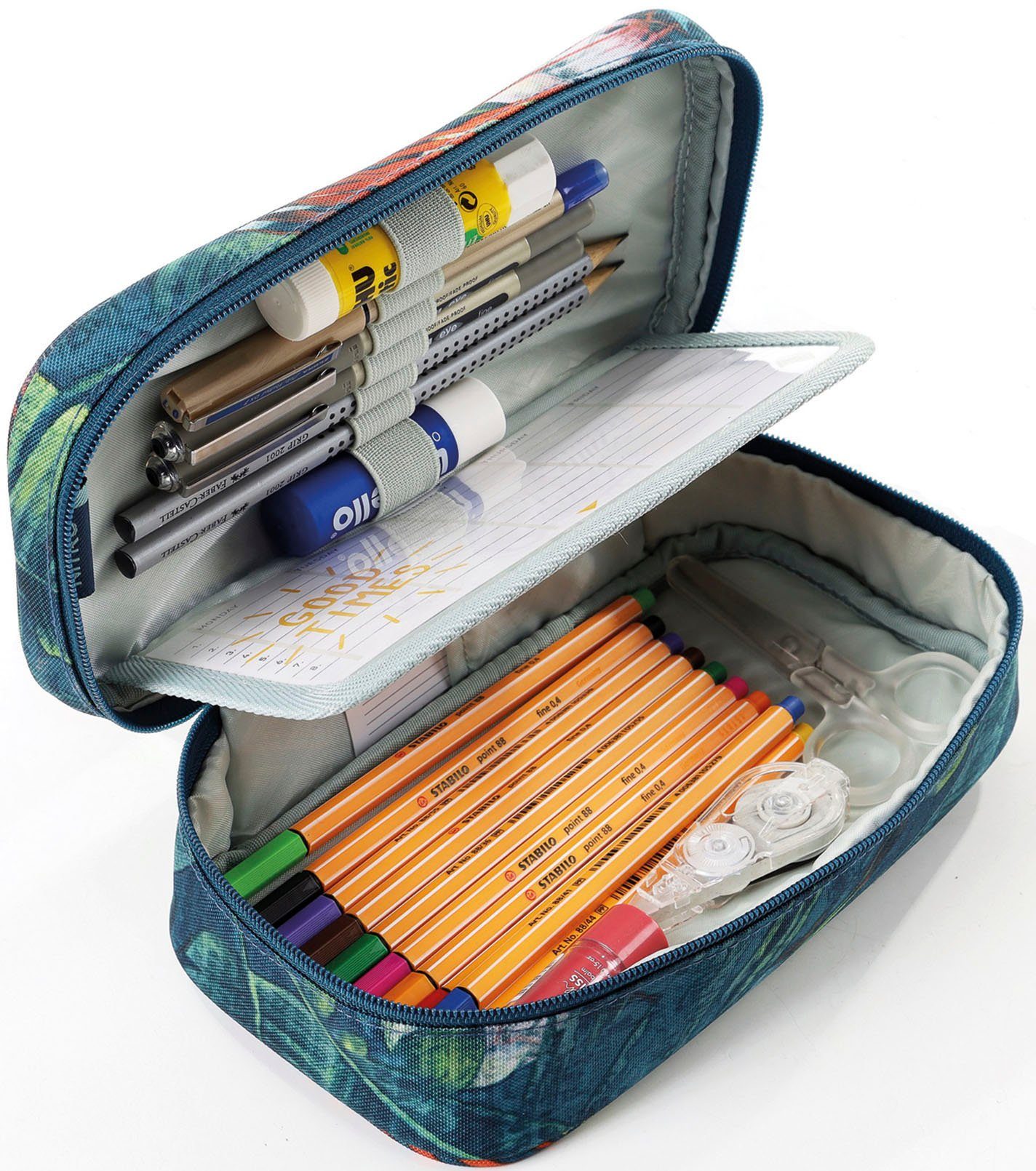 NITRO Federtasche Pencil Case XL, Tropical