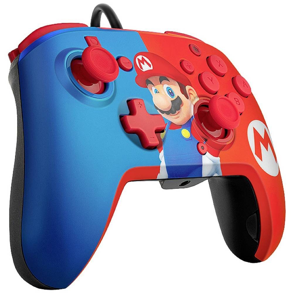 pdp Controller Faceoff Deluxe+Audio Mario Switch Smart-Home-Steuerelement