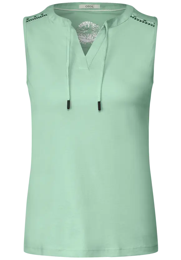 CECIL Top mit Stickereidetail