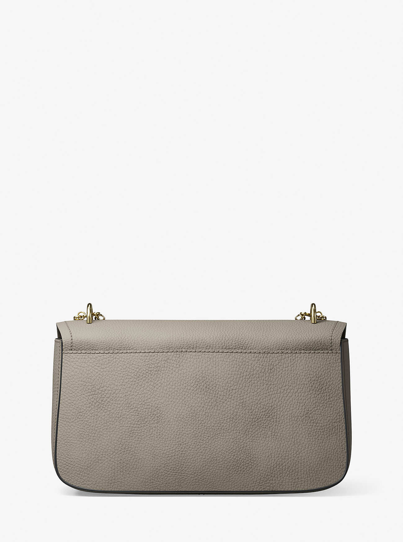Tribeca Large Nubuck Leather Shoulder Bag - BIRCH