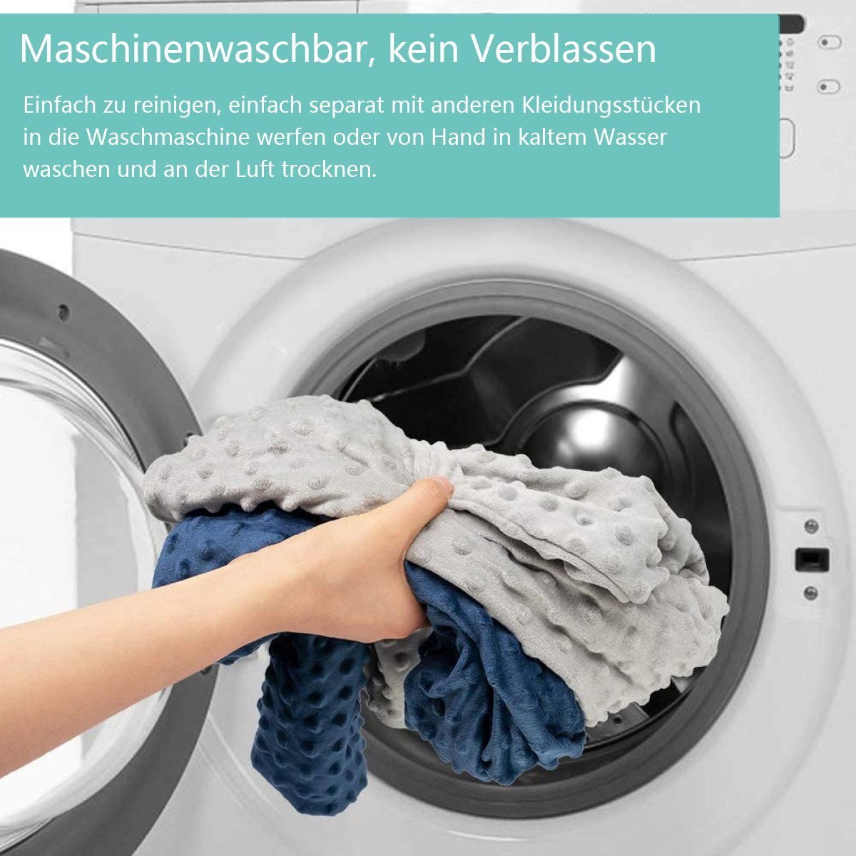 Rwoythk Stillkissen Stillkissenbezug für Neugeborene, U-förmig dehnbar austauschbar