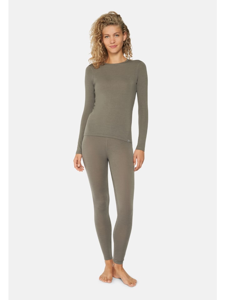 DANISH ENDURANCE Baselayer-Set Merino Baselayer in grau günstig kaufen