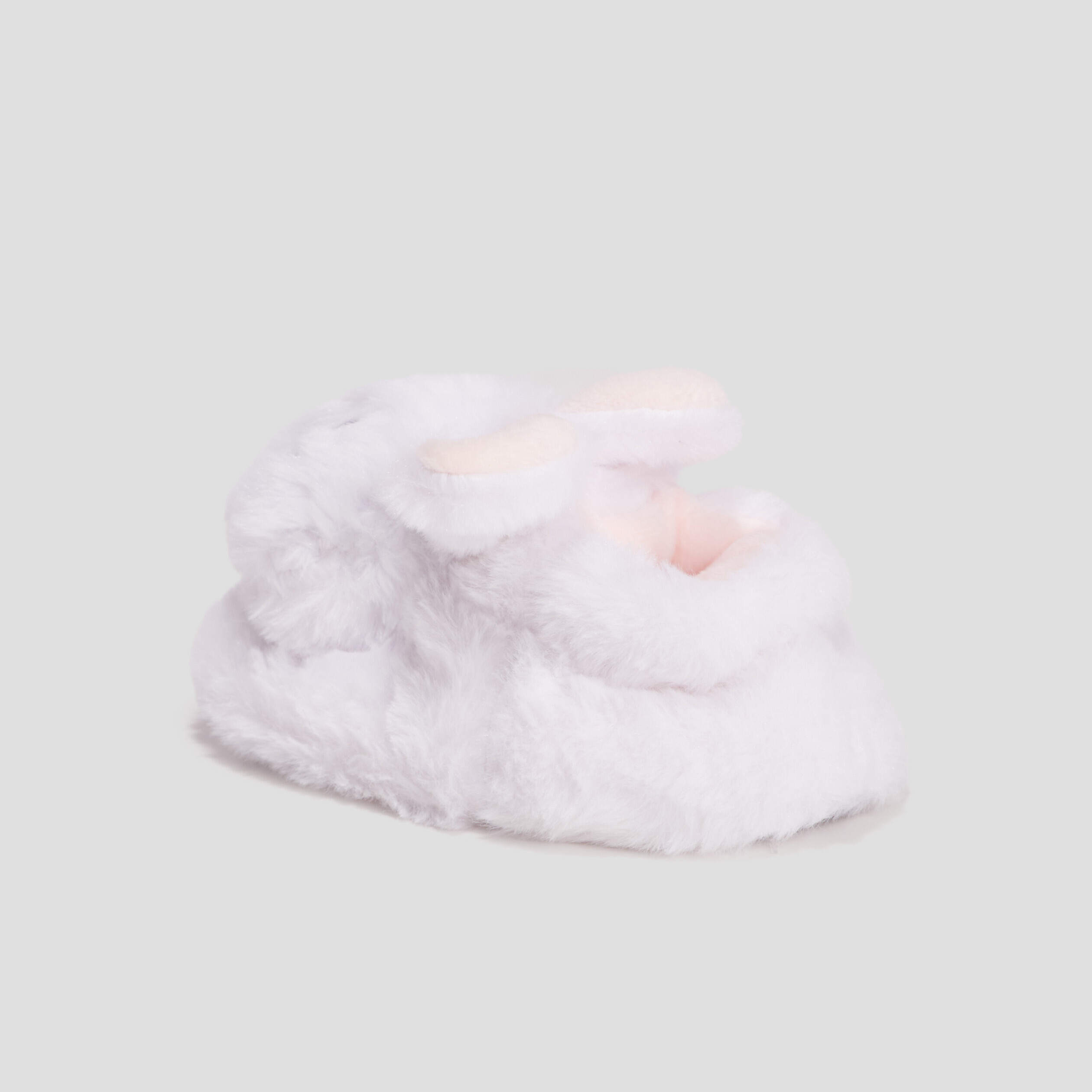 Chaussons fantaisie blanc bébé fille | La Halle