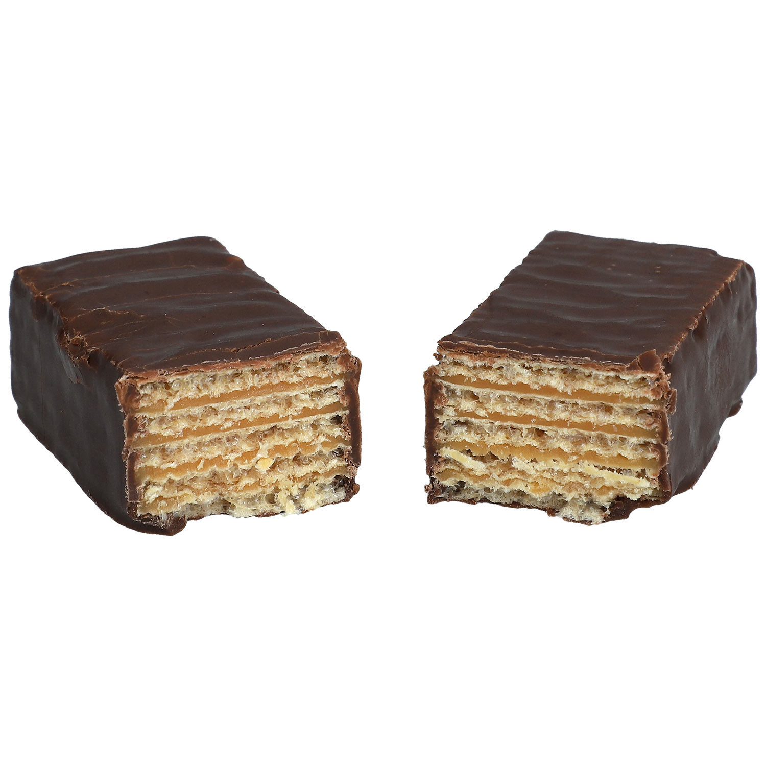 Tunnock's Caramel Dark Chocolate Wafer Biscuits 8x30g