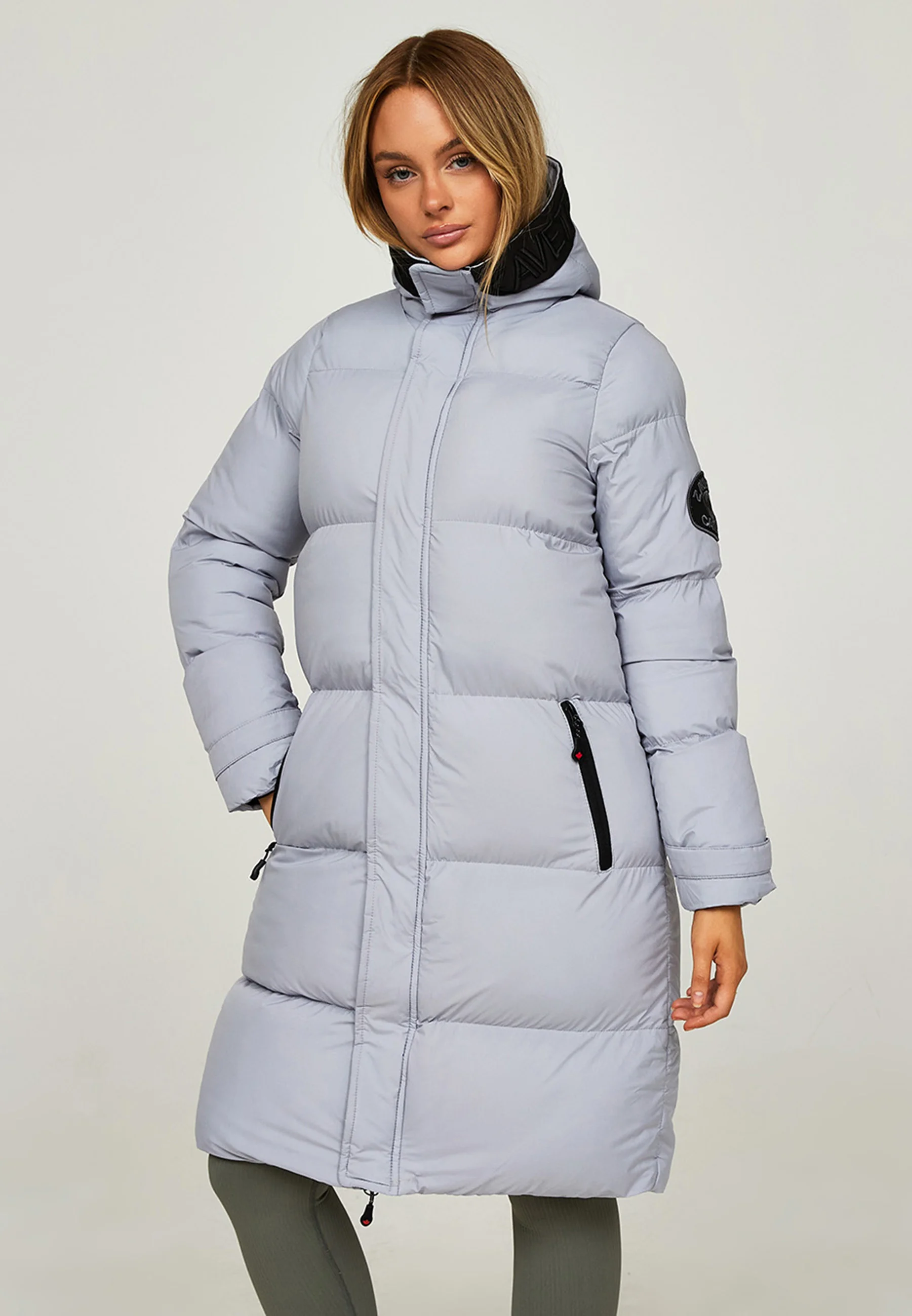 Alessandro Zavetti CHAQUETA ACOLCHADA LARGA ALORA - Abrigo de invierno
