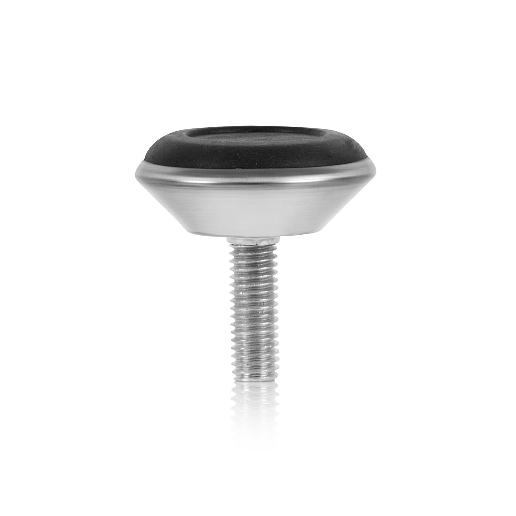 Zelsius Möbelfuß Möbelfüße Ø 40 mm (4 Stück), Gewinde Ø 8 mm, M8, Füße, Verstellbar