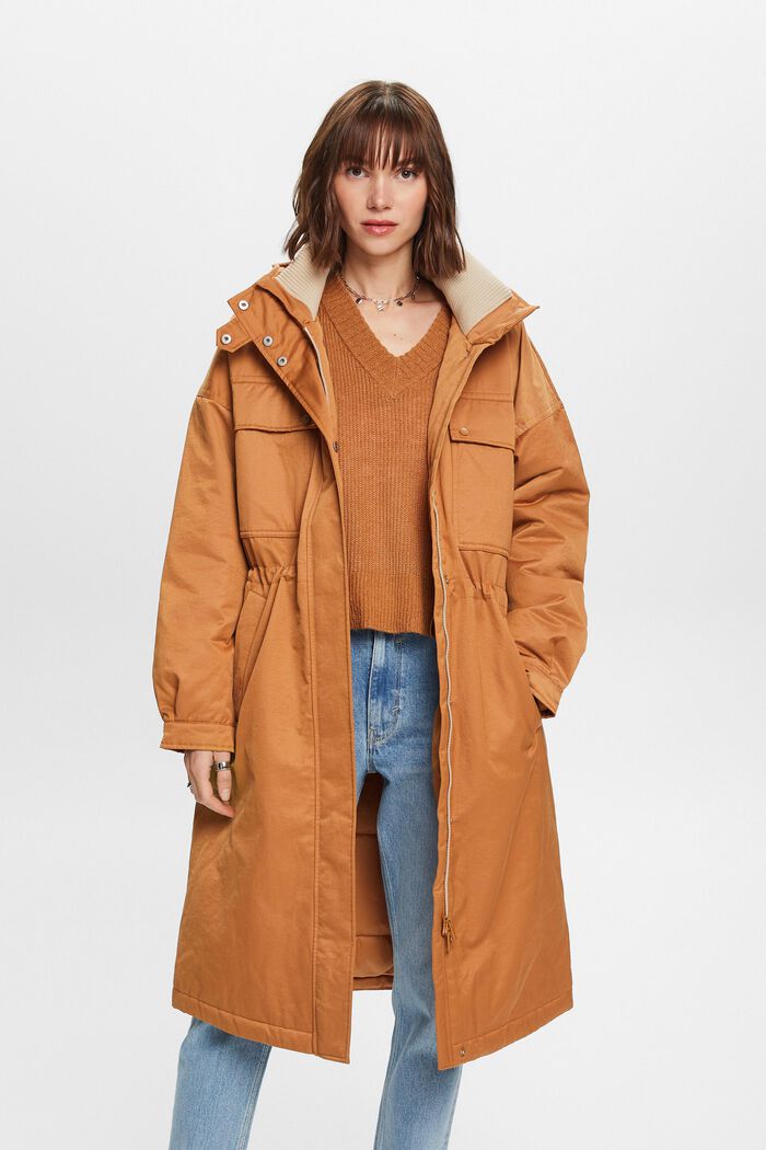 Recycelt: Wattierter Parka
