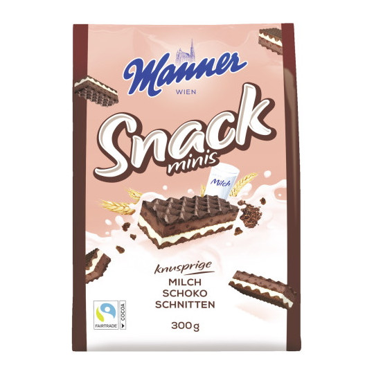 Manner Snack Minis Schoko 300g