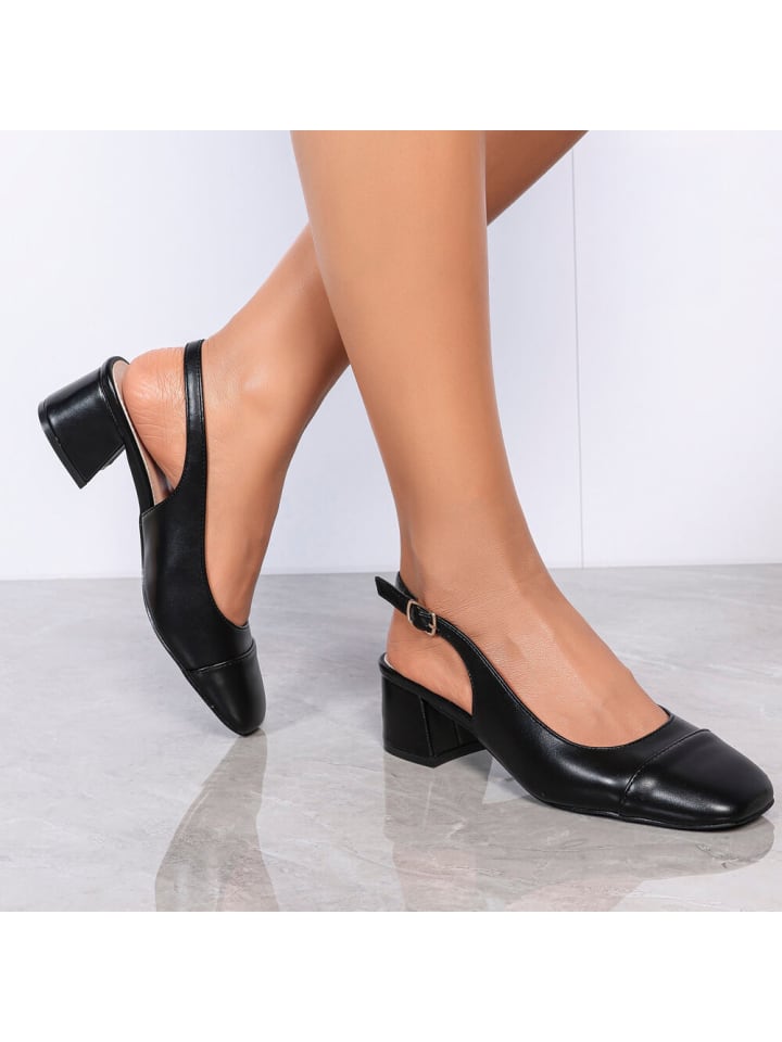 Ital-Design High Heel in Schwarz günstig kaufen