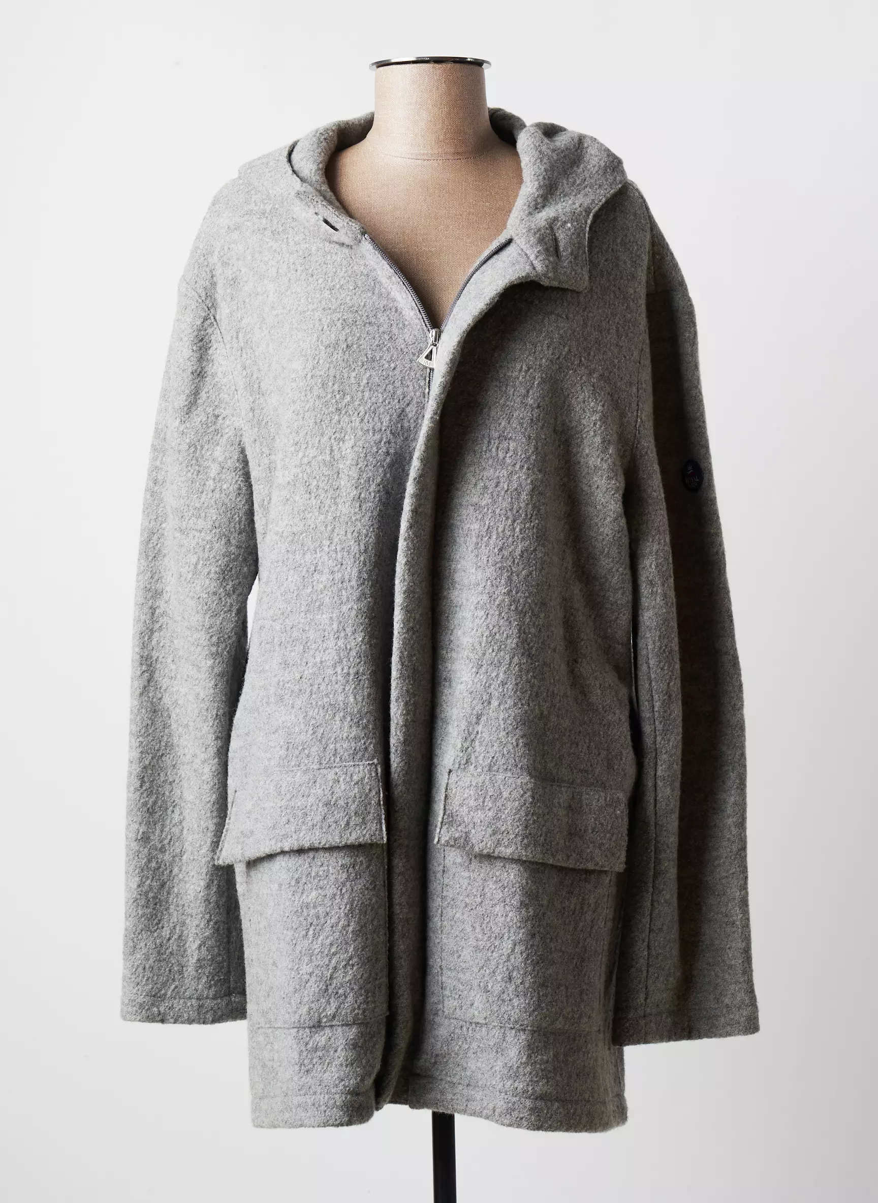 Royal Mer Manteaux Longs Femme couleur gris