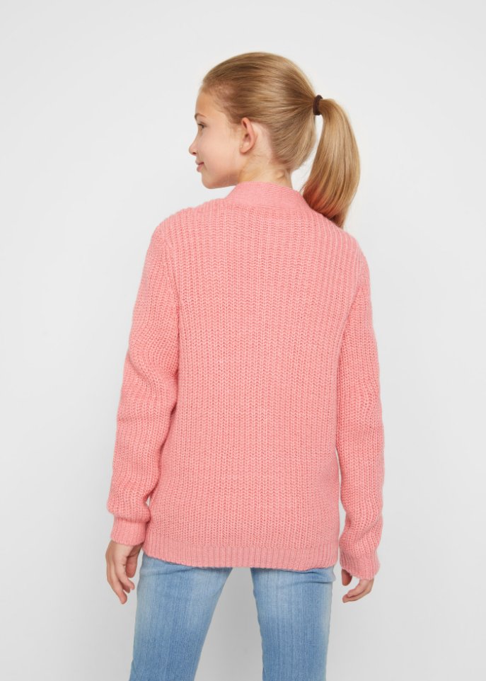 Mädchen Strickjacke