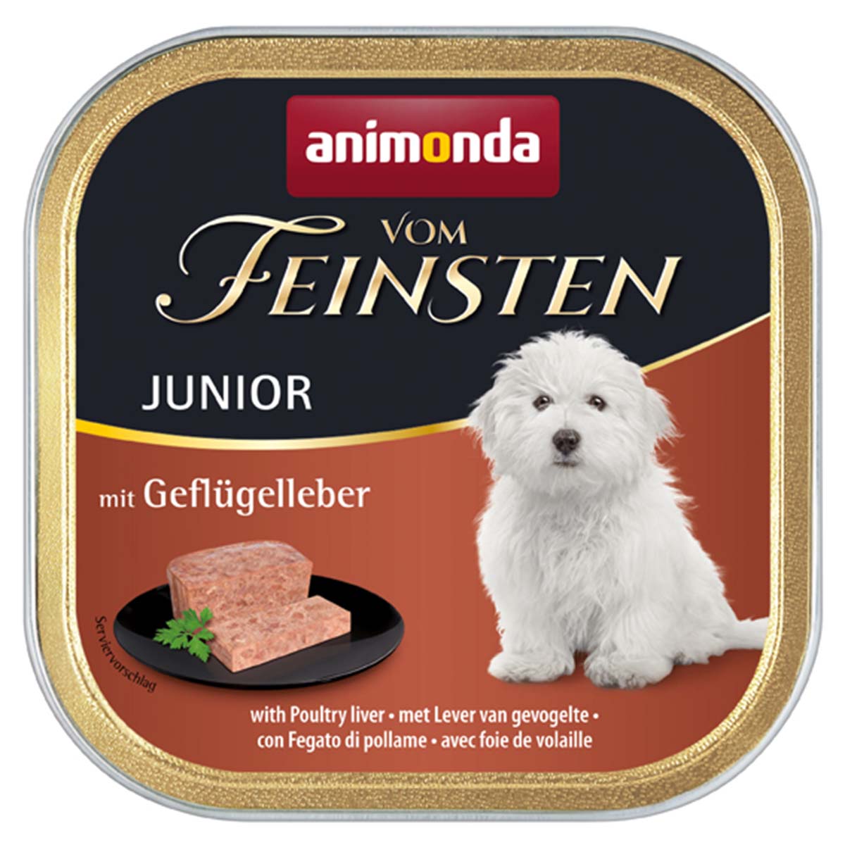 animonda vom Feinsten Junior Geflügelleber kaufen bei ZooRoyal