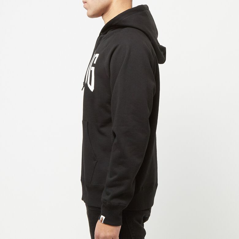 A Bathing Ape NYC Logo Pullover Hoodie Black