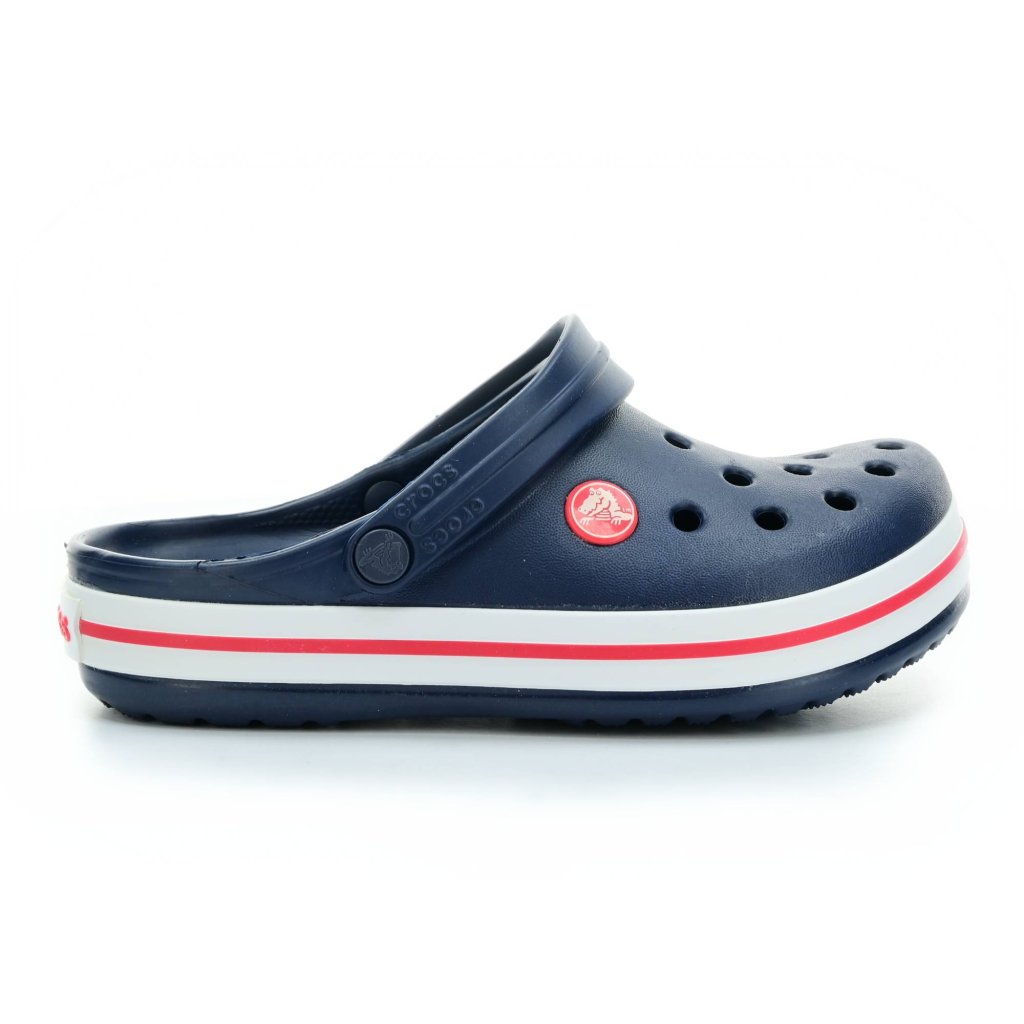 Crocs Crocband Clog K - Navy / Red Pantoffeln
