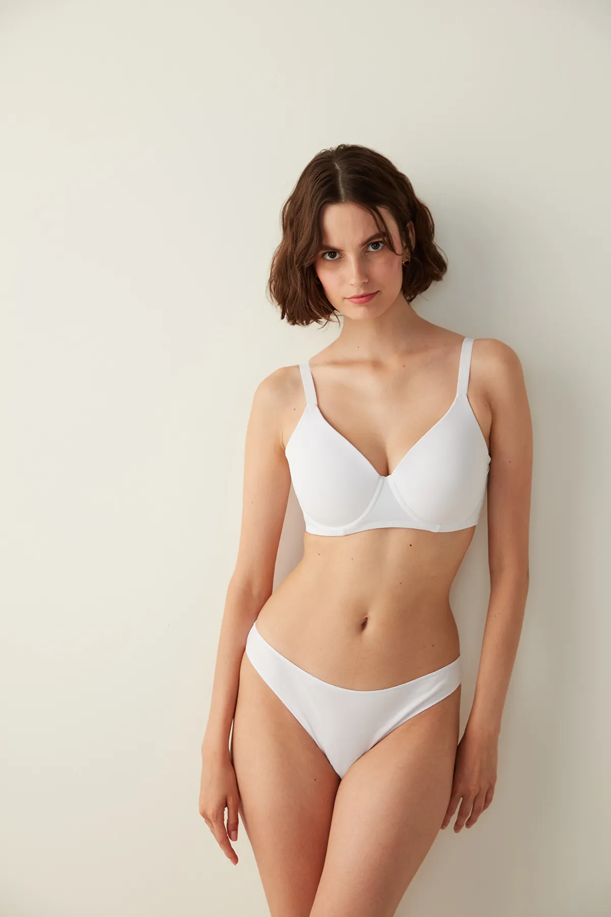Penti  Weißer Marvel Plus Size gepolsterter Bügel-BH