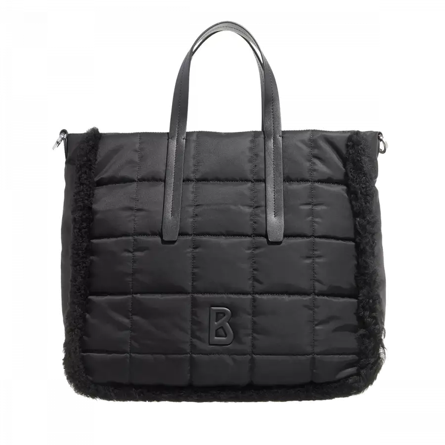 Bogner - Bogner Handle Bags Leder Black - schwarz
