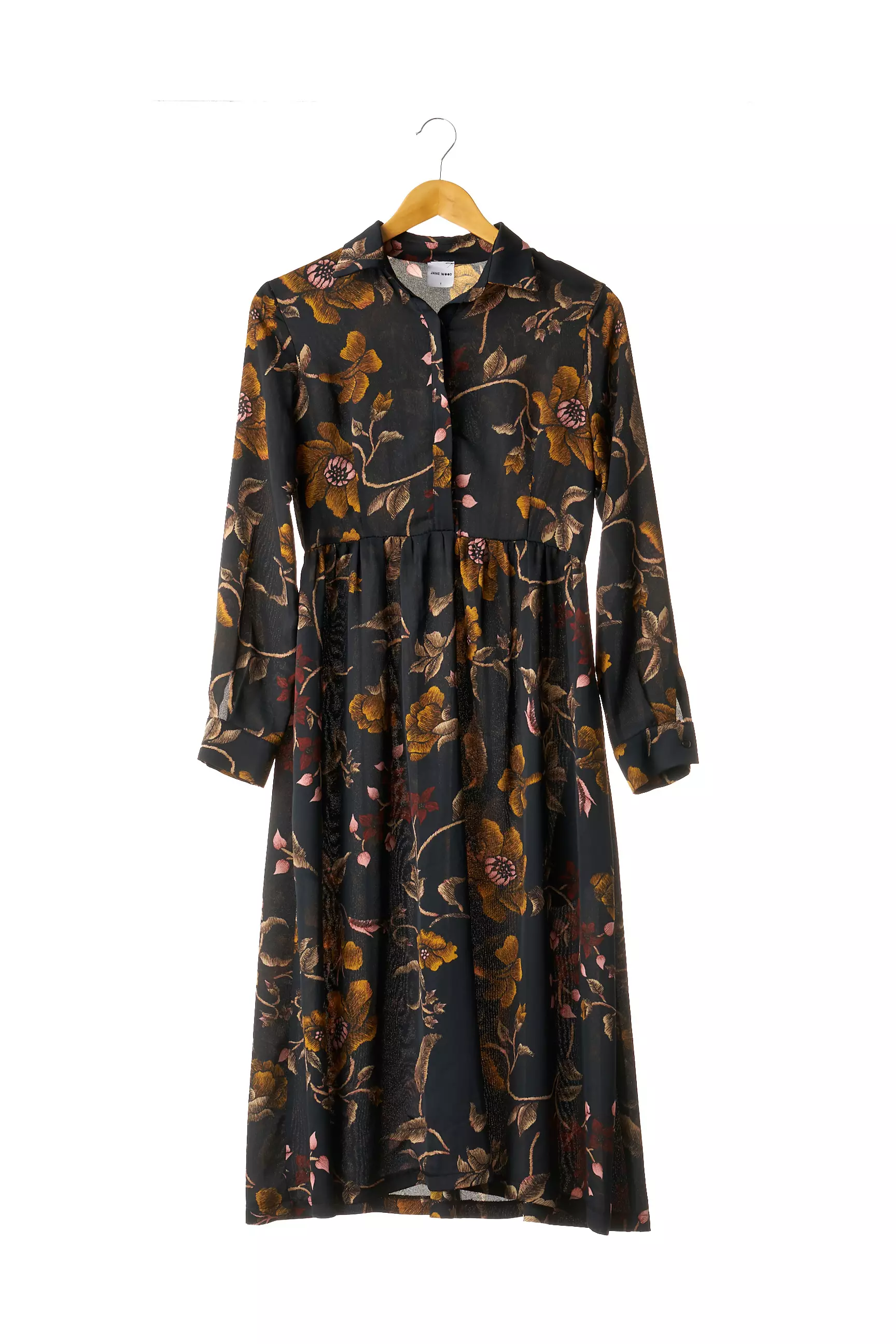 Jane Wood Robes Mi Longues Femme couleur noir