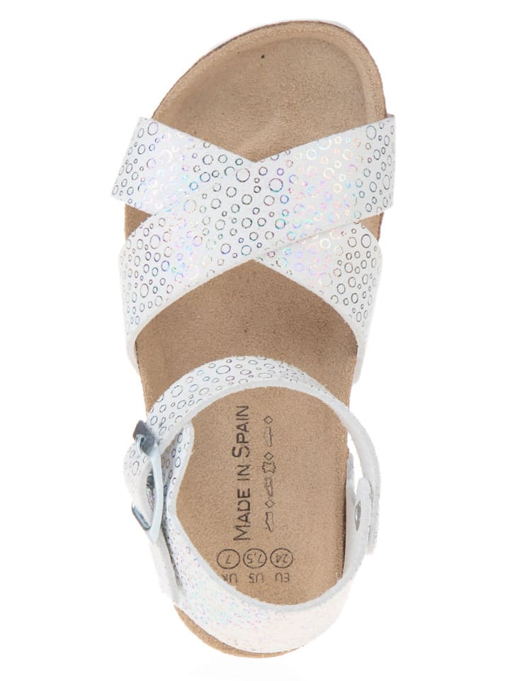 BIO PINGÜIN Sandalen in Silber günstig kaufen