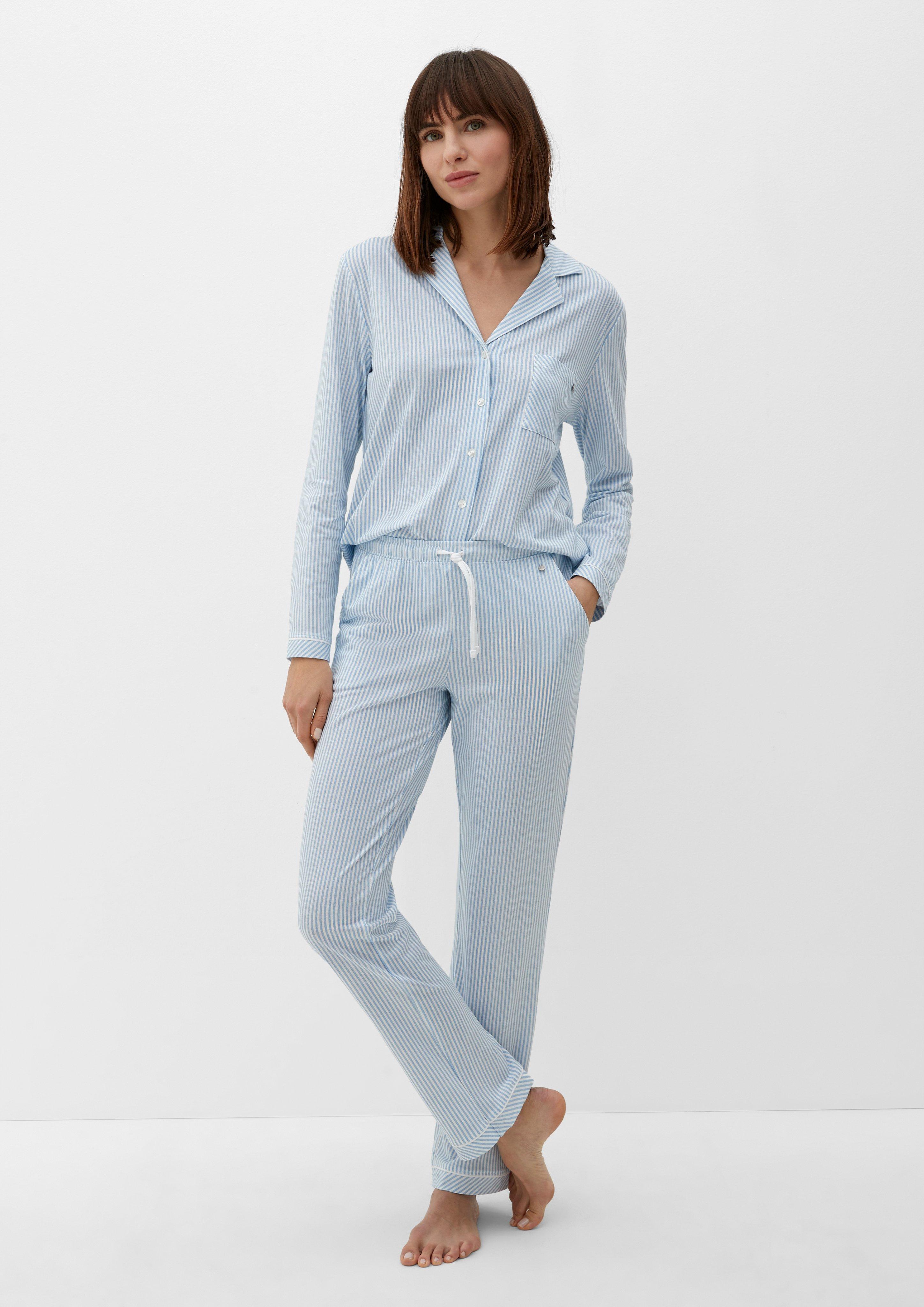 Lange Pyjamahose  6007025-55G1