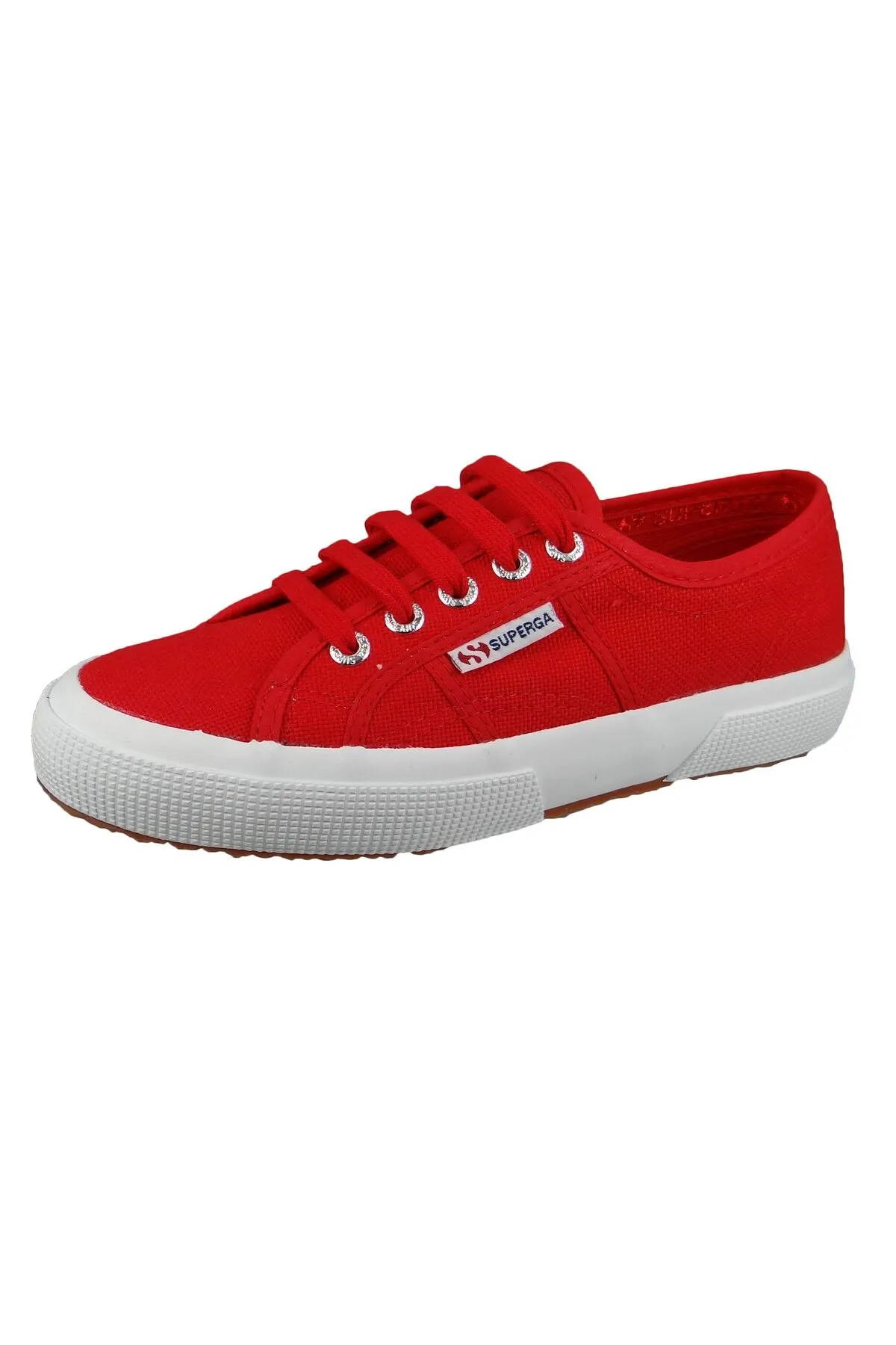 Superga  Sneaker - Rot - Flacher Absatz
