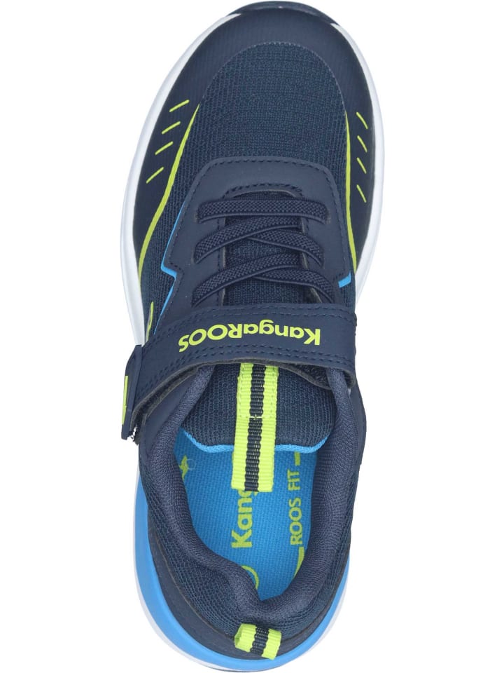 Kangaroos Schnürschuhe in dk navy/lime günstig kaufen
