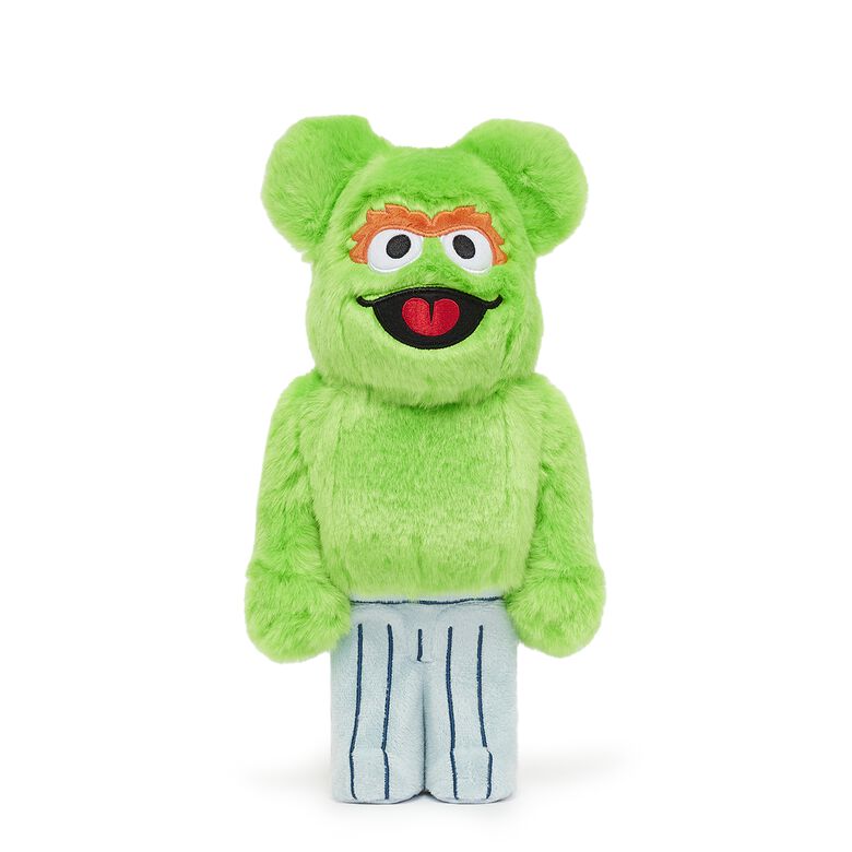 Medicom Bearbrick Oscar The Grouch Costume Ver. 400% multicolor