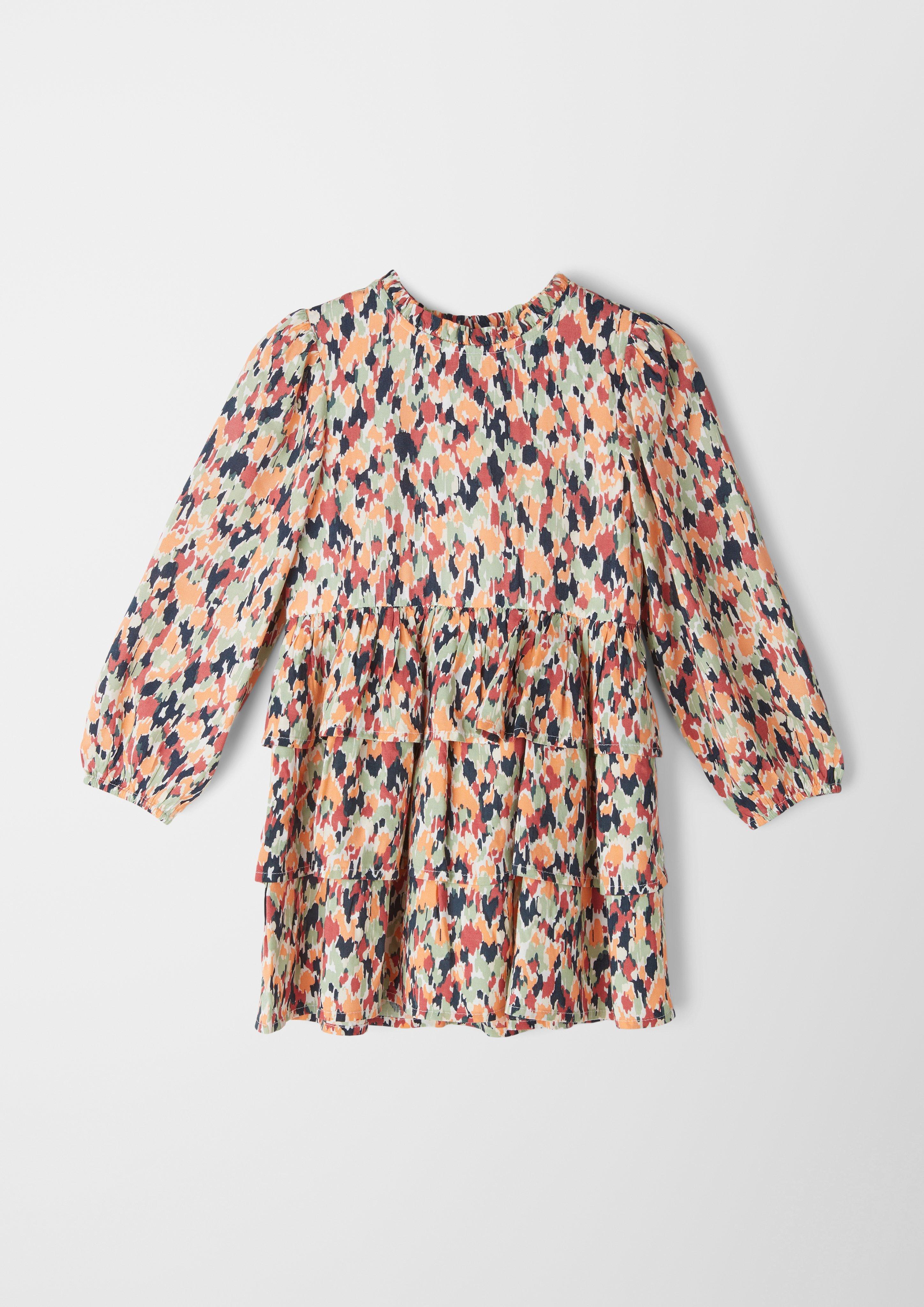 Kleid mit Volants  2119848-21A3