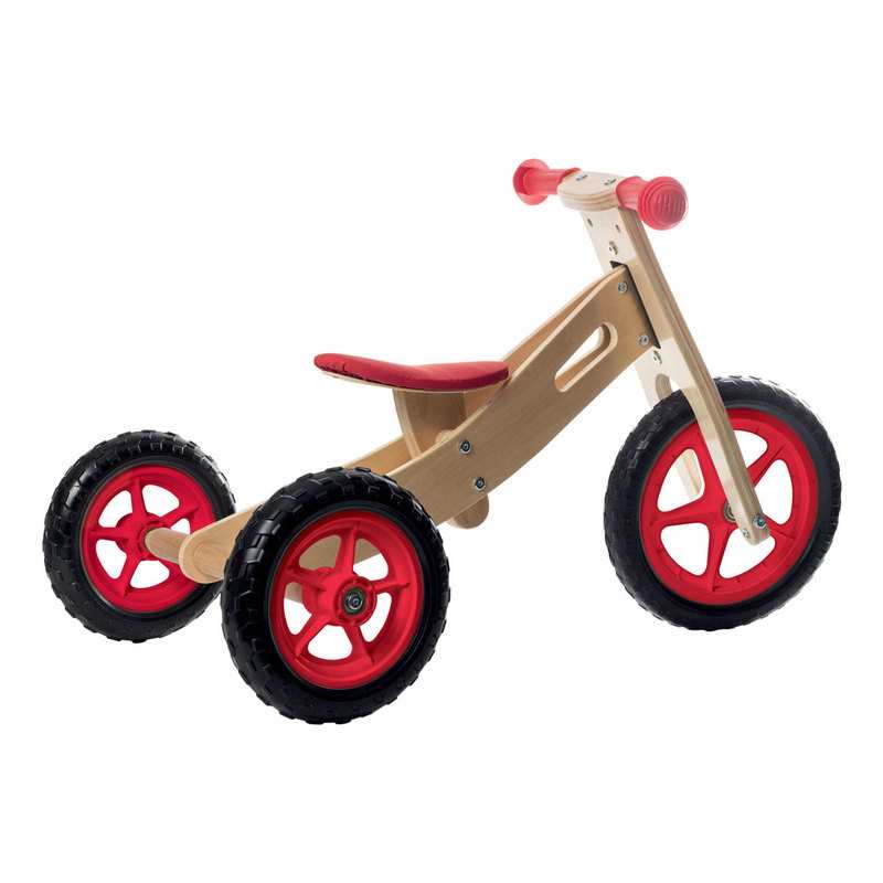 Tricycle 2 en 1 en bois Oxybul