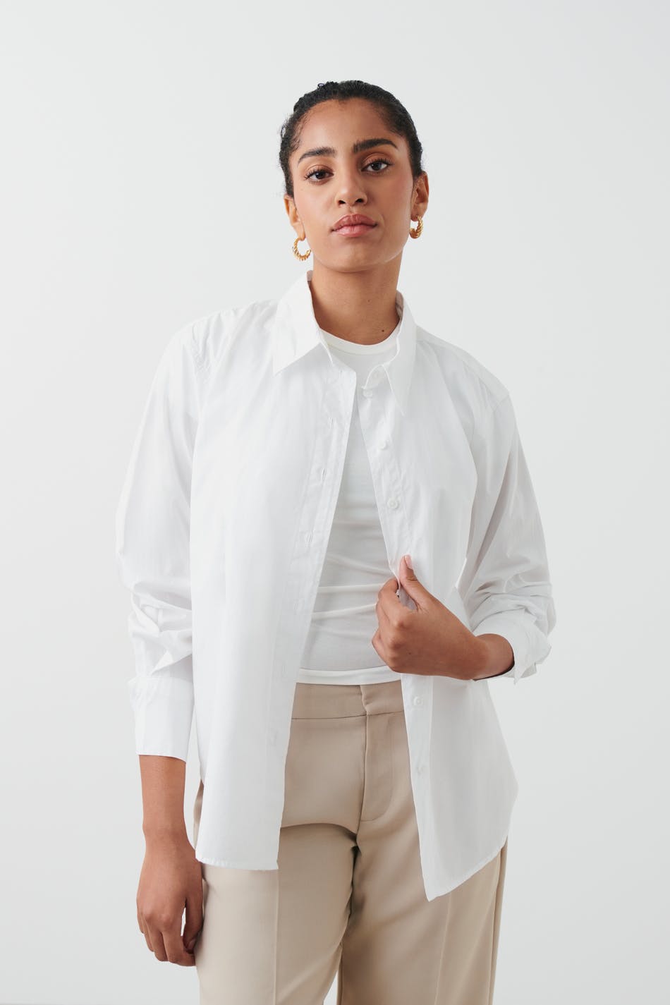 Poplin shirt