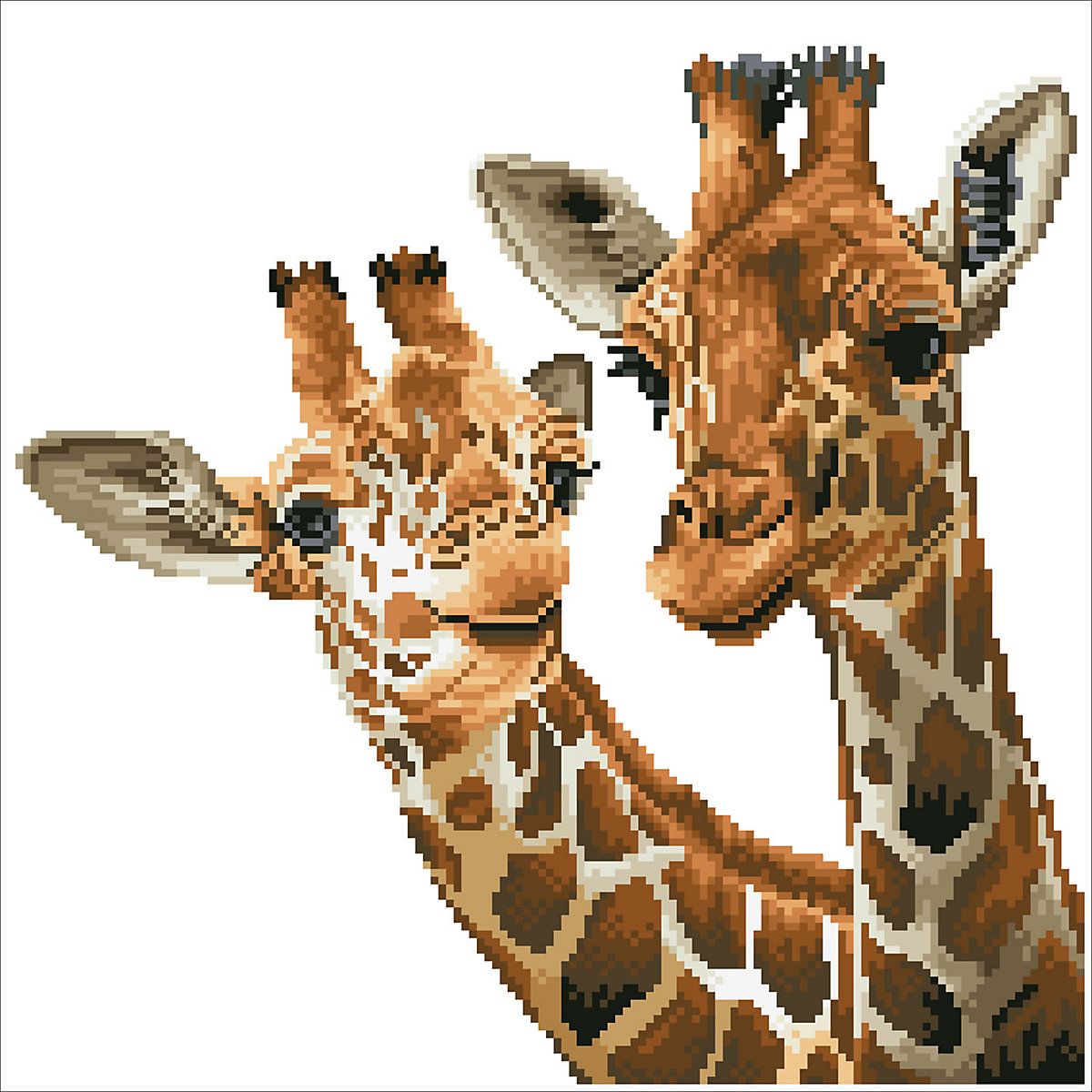 DIAMOND DOTZ® Original Diamond Painting "Tall & Tender“ 40 x 40 cm ab 8 Jahren (DD8.017)