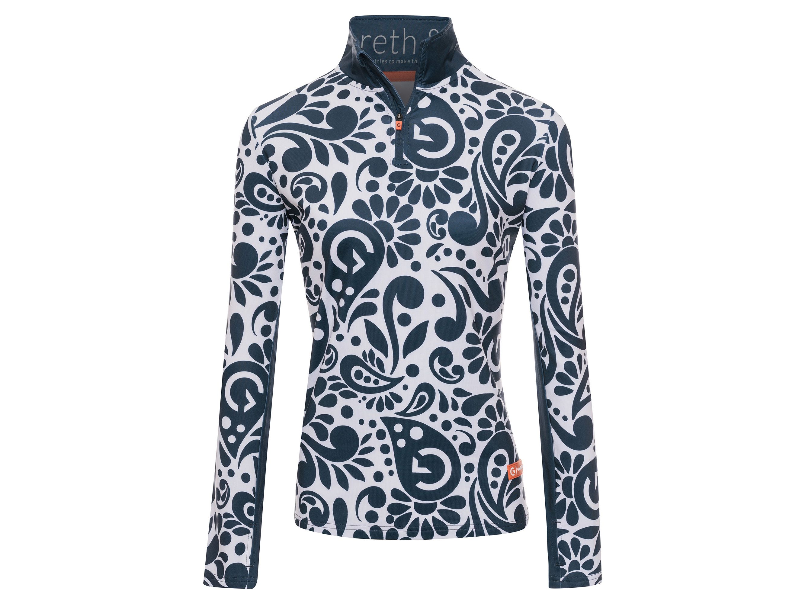 Gareth & Lucas Forty-Three Blue Damen Skipully