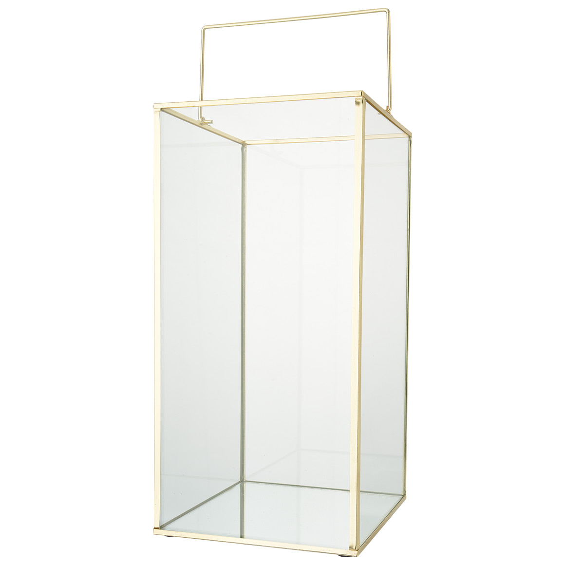 Laterne in Gold-Optik