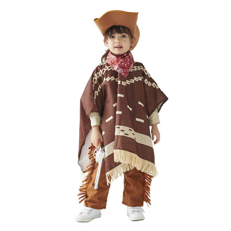Déguisement Cow Boy Poncho 6/8 ans Oxybul