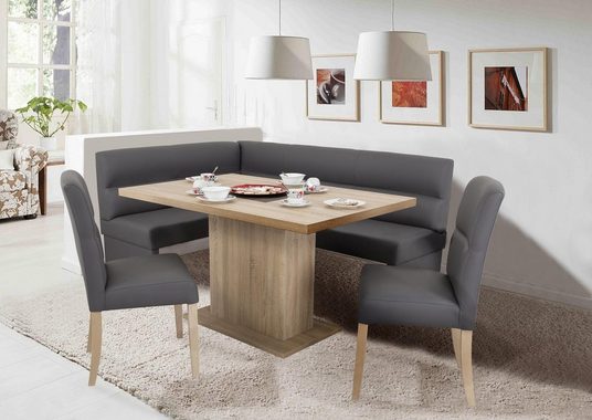 Home affaire Säulen-Esstisch Cross, Breite 136 cm