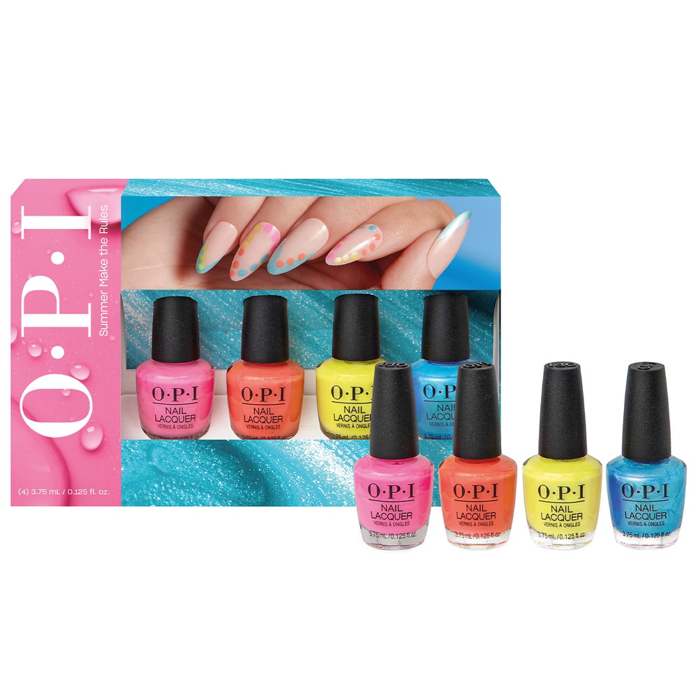 O.P.I Kit de 4 minis vernis à ongles (x3,75 ml)¿ OPI Collection été 2023 Vernis à ongles classique