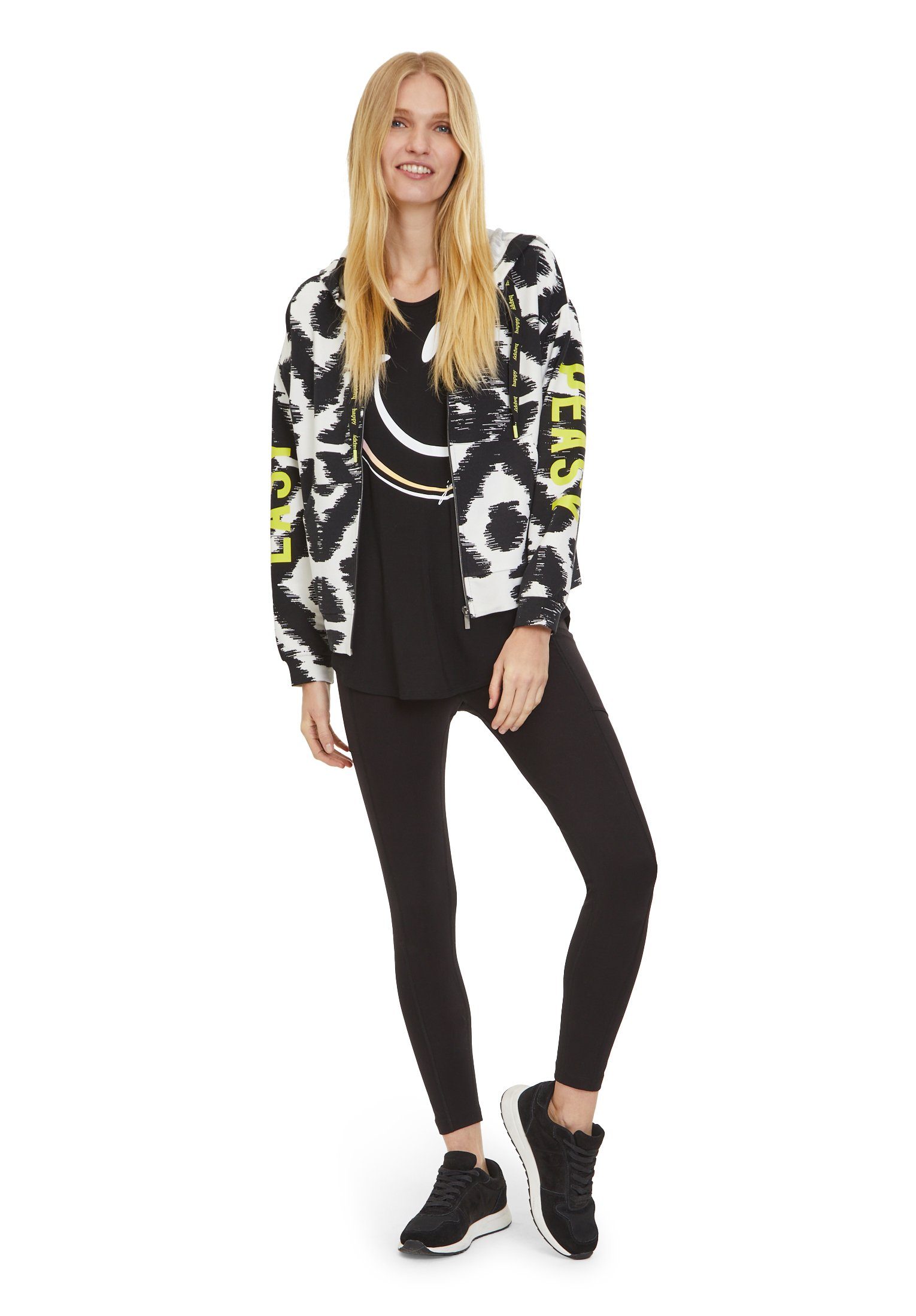 Betty Barclay Trainingsjacke mit Kapuze Druck