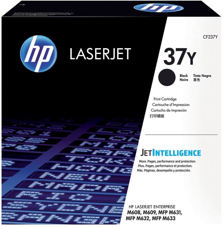 HP 37Y Original Tonerkartusche CF237Y Schwarz