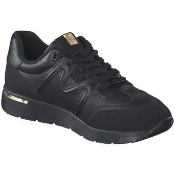 MEXX Schnürsneaker in schwarz