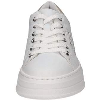 Rieker Plateau Sneaker in weiß