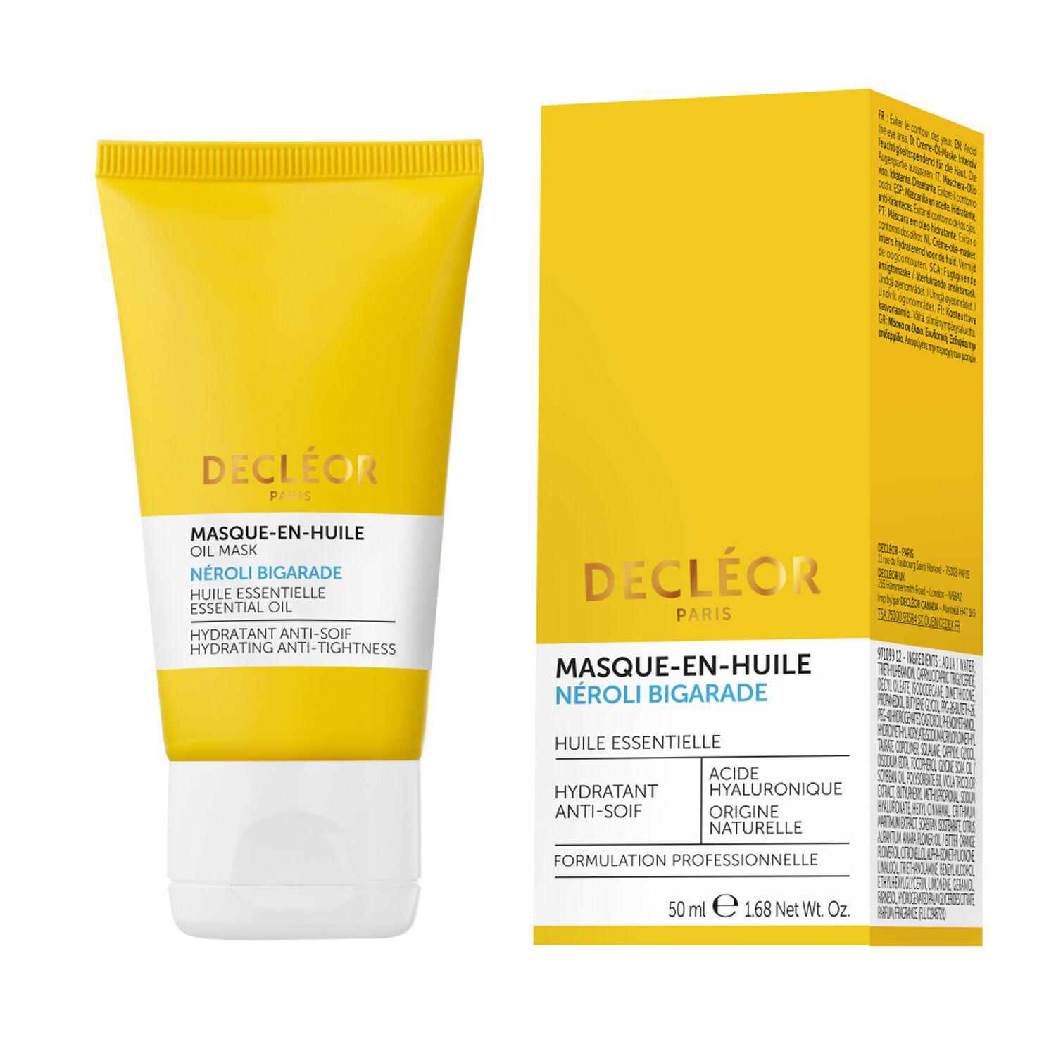 Decléor Masque-en-Huile Néroli Bigarade Hydratant Visage 50 ml