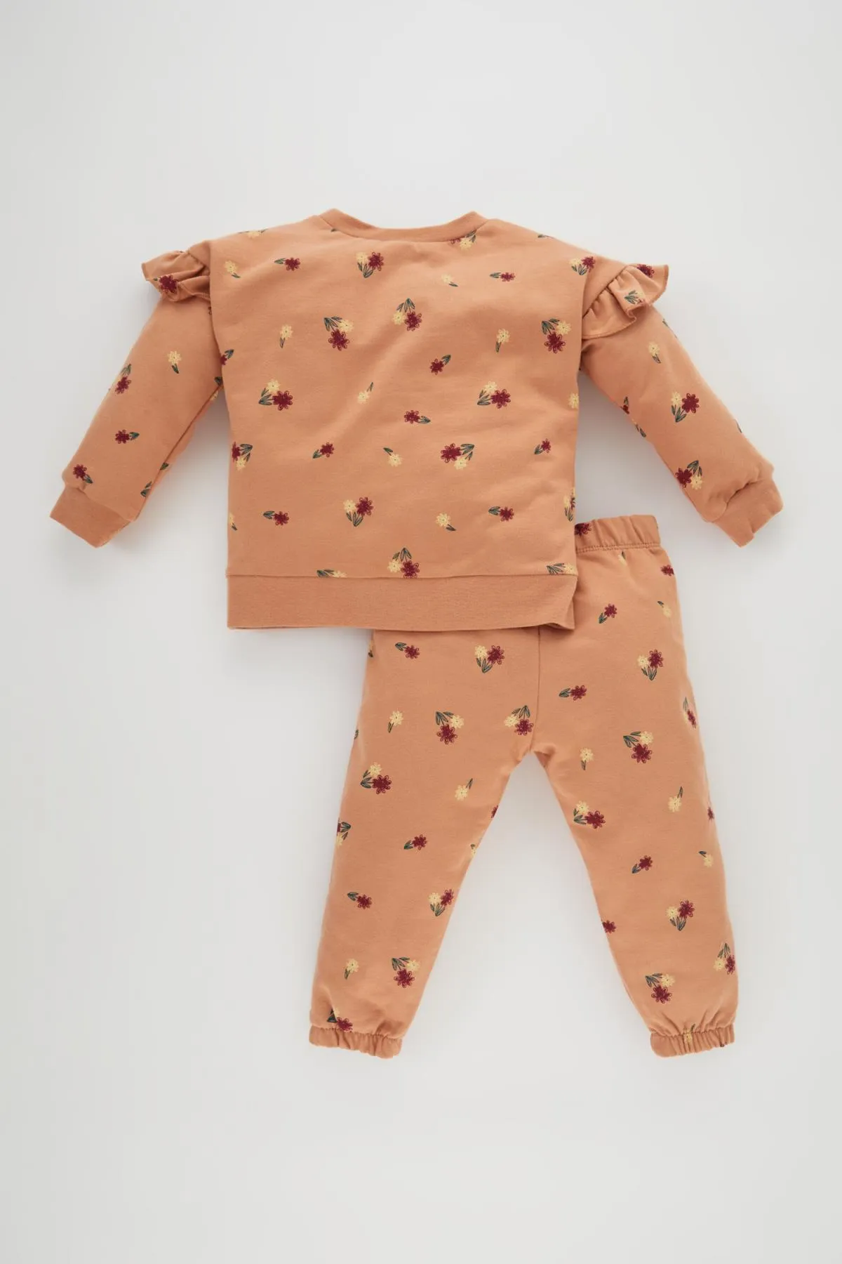 DeFacto  Gemusterte Sweatshirt-Jogginghosen für Babys im 2er-Set