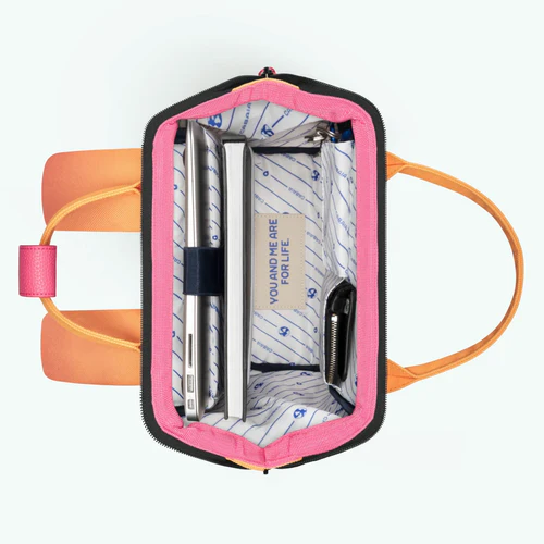 Adventurer Small Cabourg orange backpack