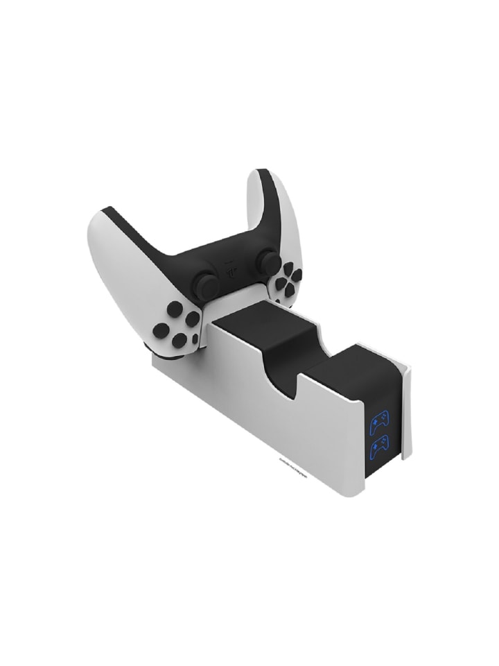 COFI 1453 Ladestation Charger für 2 Controller kompatibel mit PS5 Controller in Weiß günstig kaufen onesize