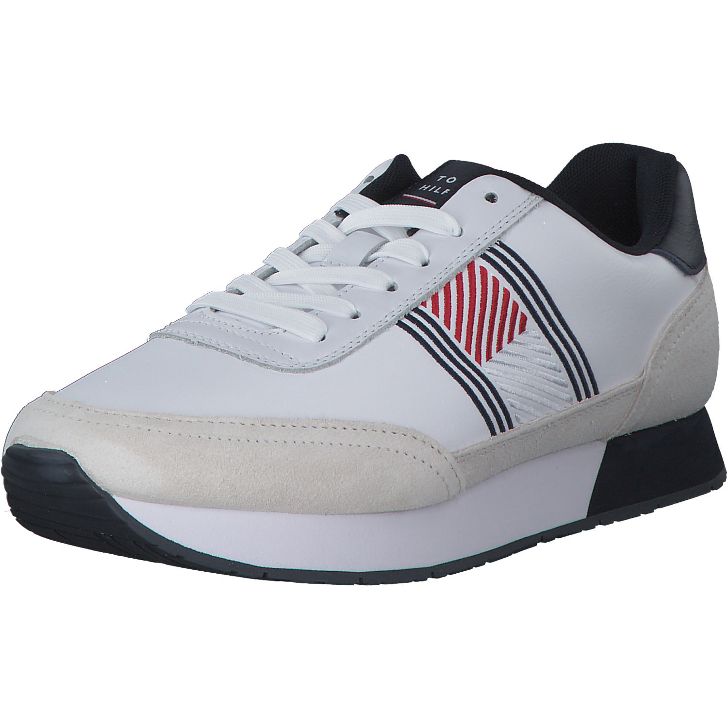 Tommy Hilfiger FM0FM03928, Sneakers Low, Herren, Weiß